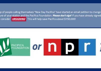 Pacifica vs. NPR
