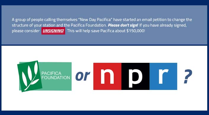 Pacifica or NPR?